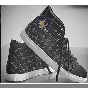 CHARLOTTE OLYMPIA Hi-Top Sneakers  EUC 10